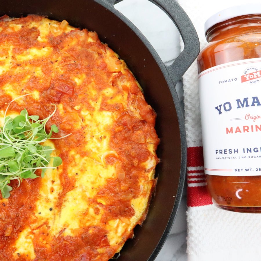 Marinara Egg Frittata - Yo Mama's Foods