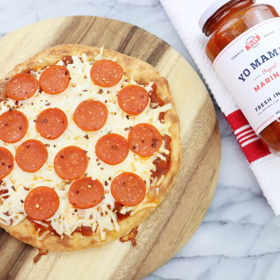 Keto Marinara Pizza - Yo Mama's Foods