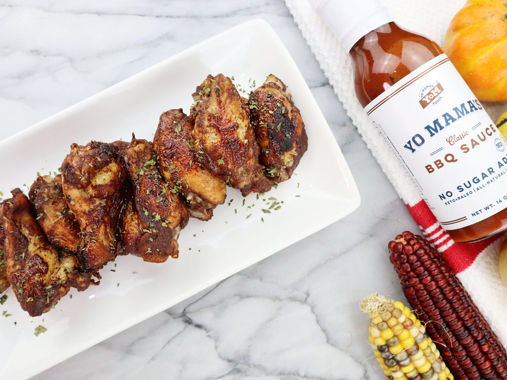Cinnamon BBQ Wings - Yo Mama's Foods