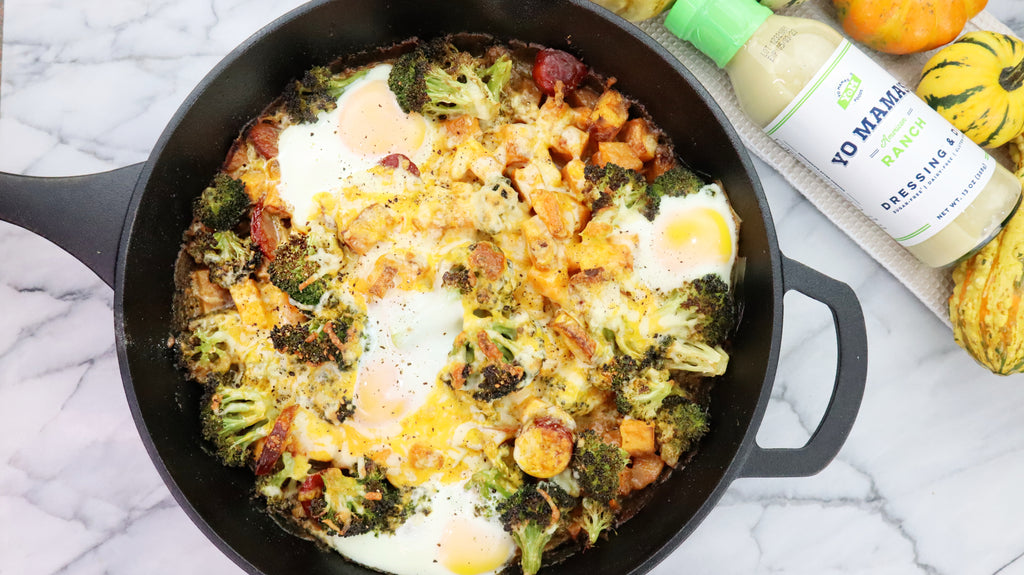 Fall Ranch Breakfast Skillet - Yo Mama's Foods
