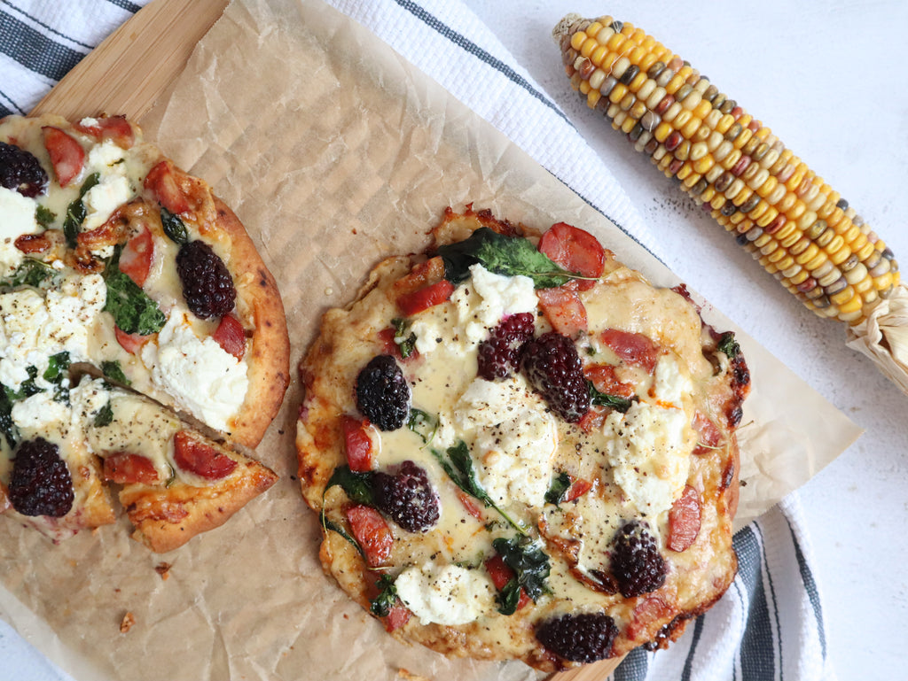 Ranch Blackberry Pizza - Yo Mama's Foods