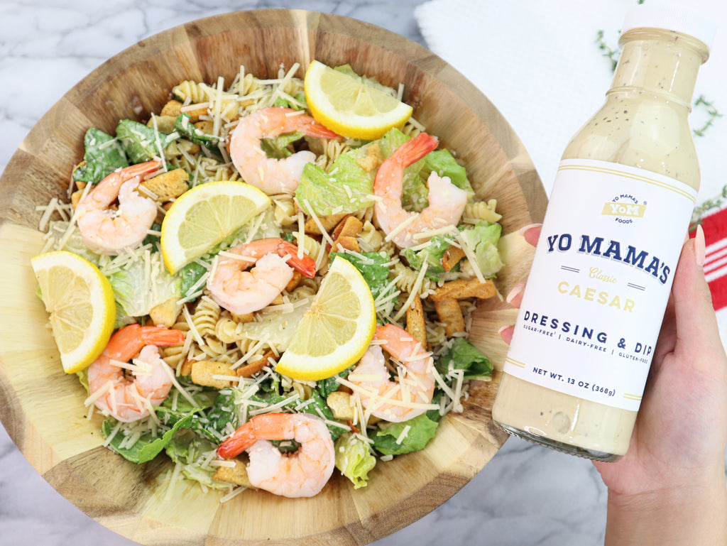 Caesar Pasta Salad - Yo Mama's Foods