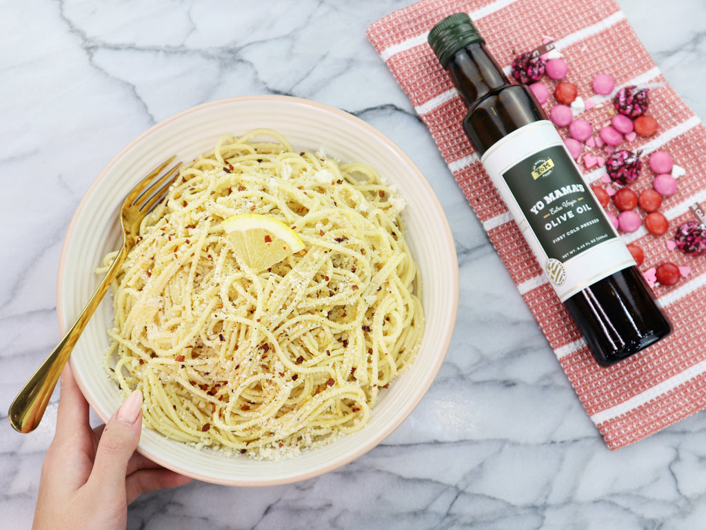 Olive Oil Spagetti - Yo Mama's Foods