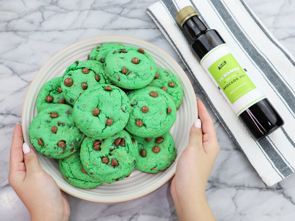 St. Patricks Day Avocado Oil Cookies - Yo Mama's Foods