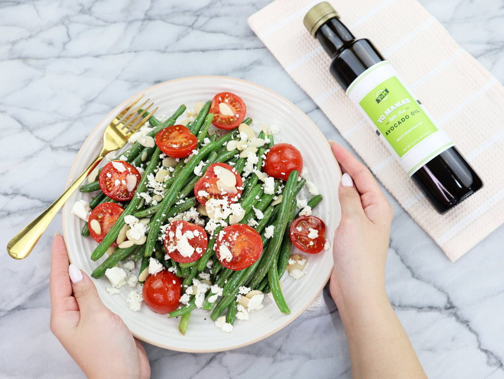 Green Bean and Feta Avocado Oil Salad - Yo Mama's Foods