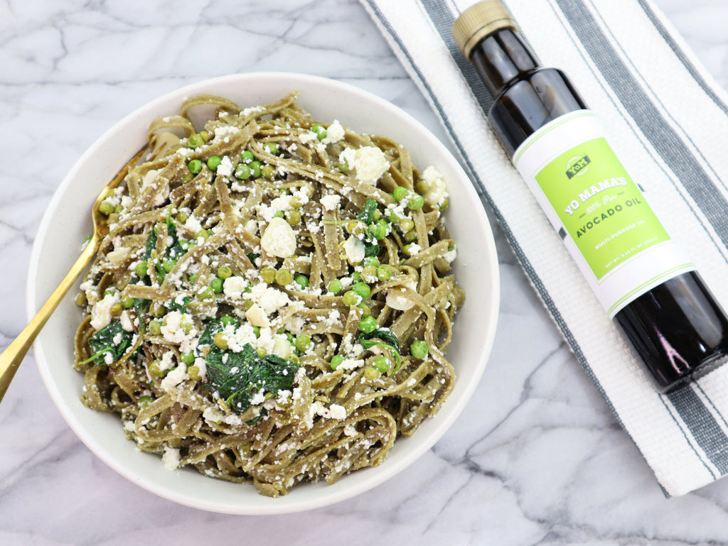 Lemon Ricotta Avocado Oil Pasta - Yo Mama's Foods