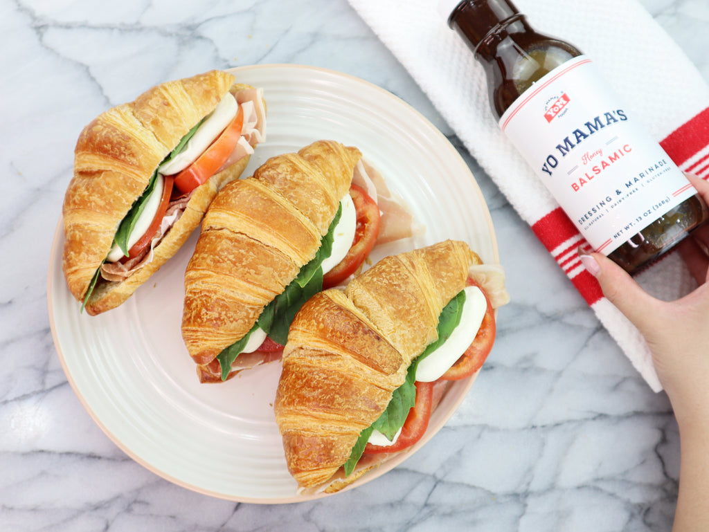 Caprese Croissants - Yo Mama's Foods