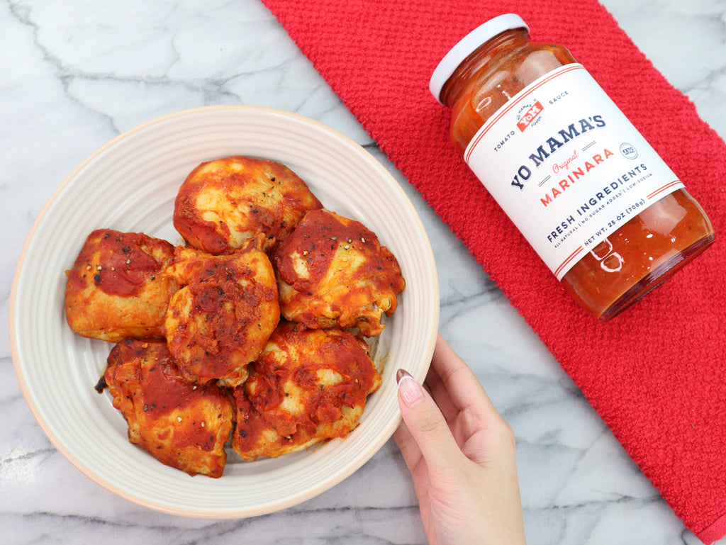 Spicy Sriracha Chicken - Yo Mama's Foods