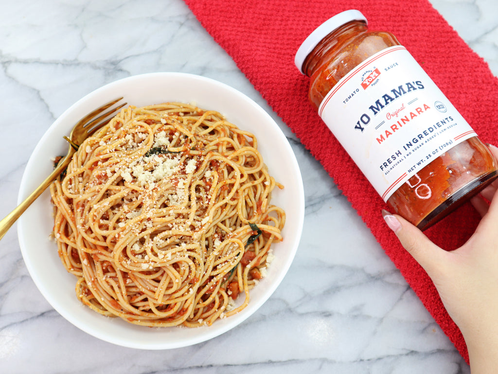 Red Wine Spaghetti - Yo Mama's Foods