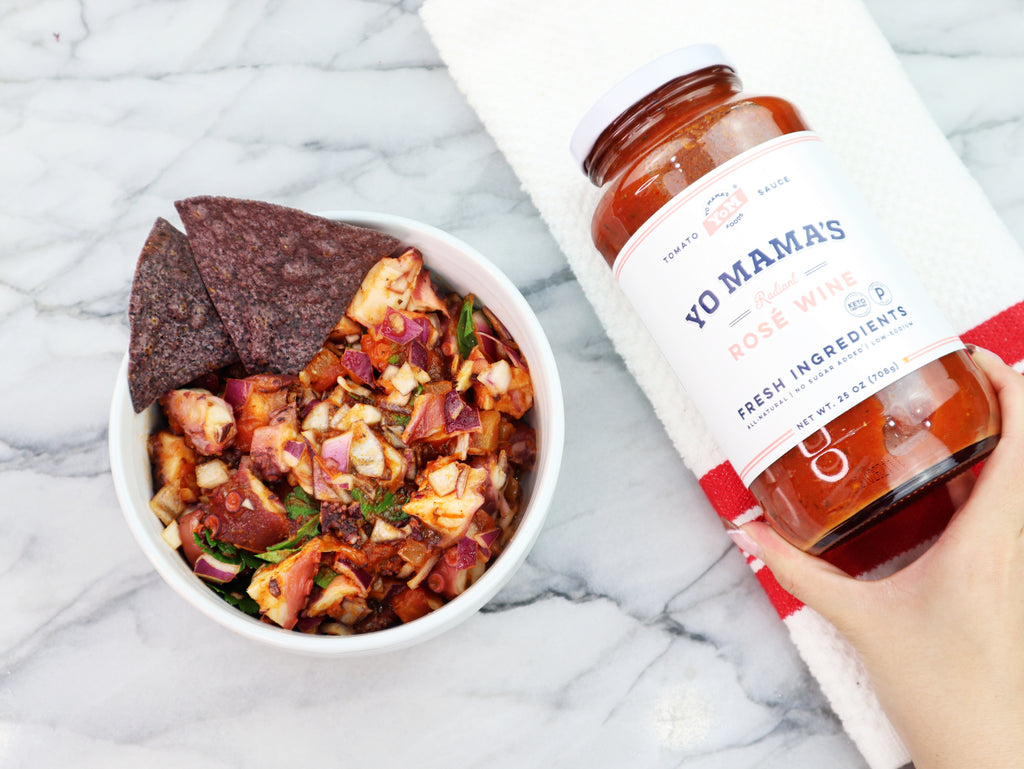 Octopus Ceviche - Yo Mama's Foods