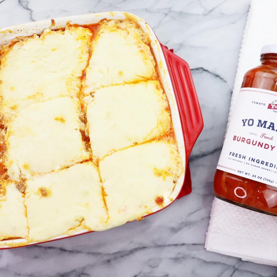 Burgundy Lasagna - Yo Mama's Foods