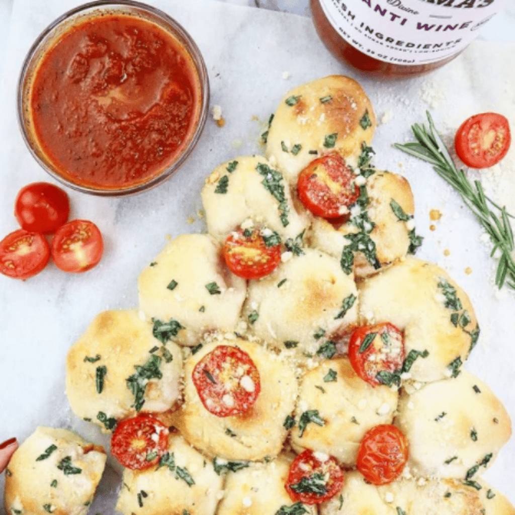 Chianti Pizza Christmas Tree - Yo Mama's Foods