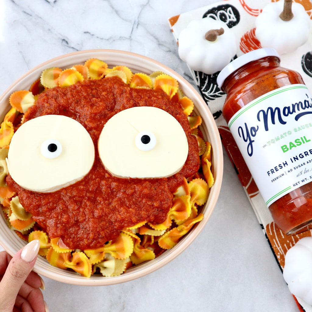 Candy Corn Pasta - Yo Mama's Foods