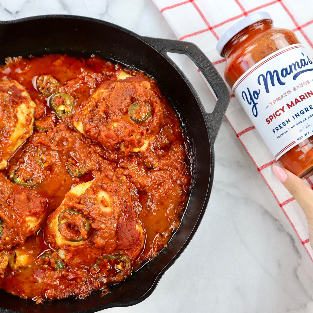 Spicy Marinara Spicy Chicken - Yo Mama's Foods