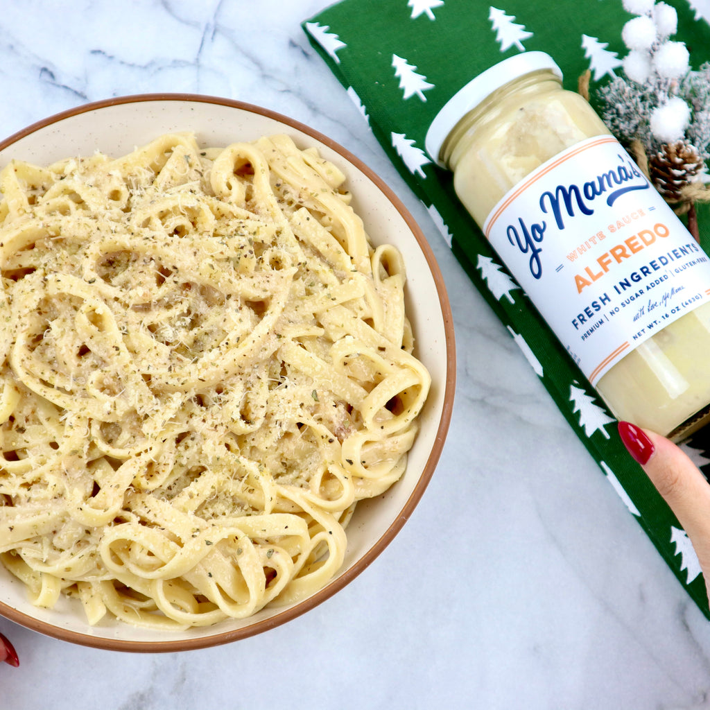Classic Fettucine Alfredo - Yo Mama's Foods