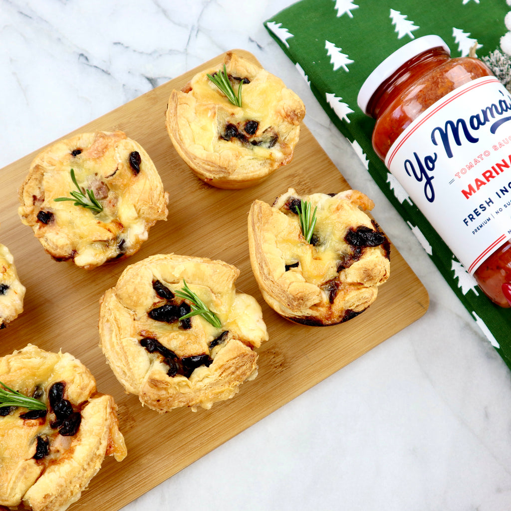 Marinara Puff  Pastry Cups - Yo Mama's Foods