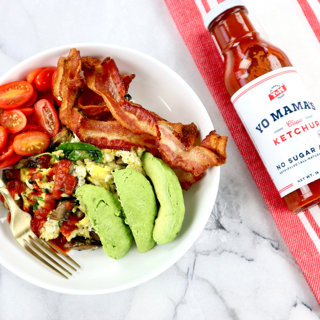 KETO Breakfast Plate - Yo Mama's Foods