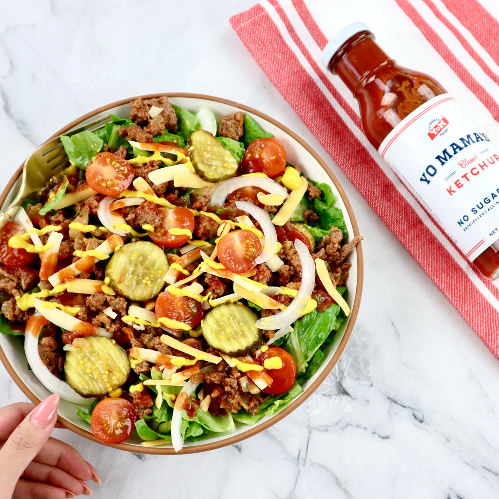 Burger In A Bowl - Yo Mama's Foods