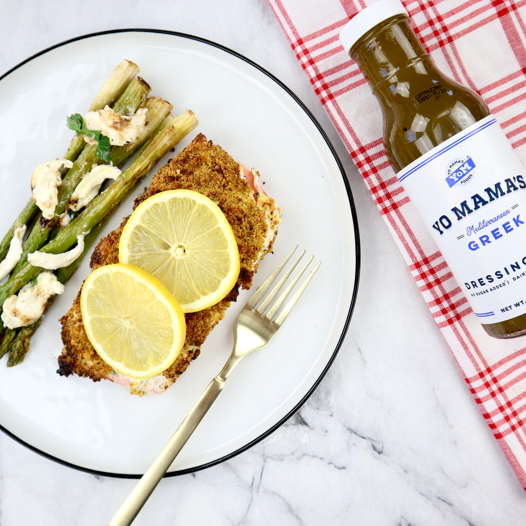 Pistachio Crusted Salmon - Yo Mama's Foods