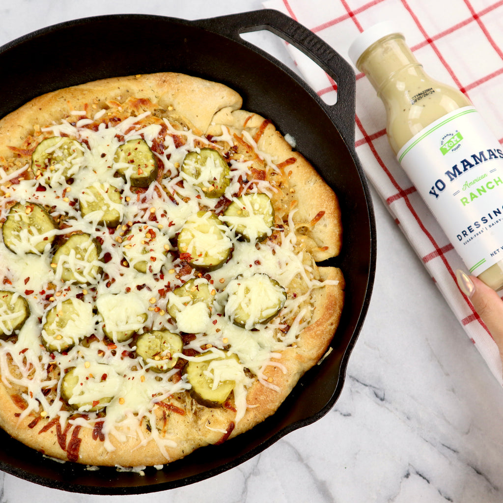 Dill Pickle Pizza - Yo Mama's Foods