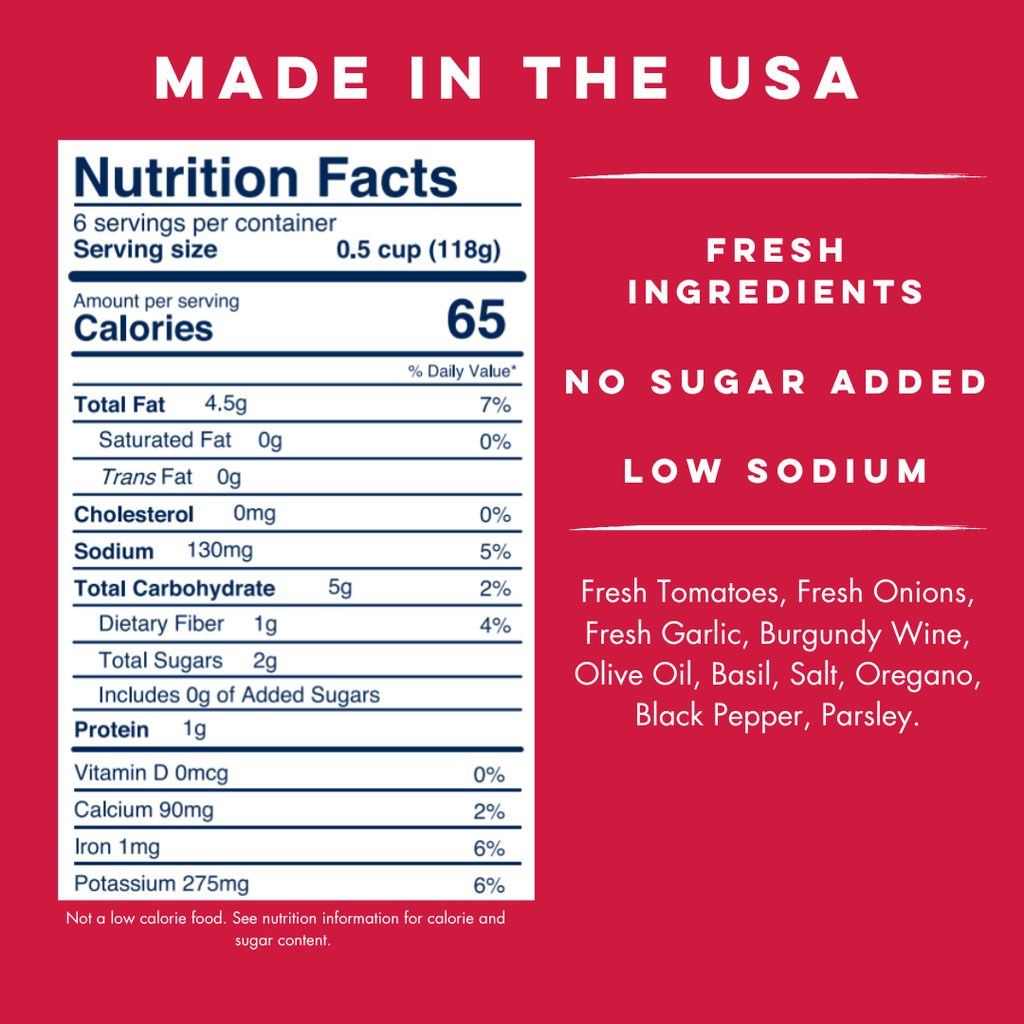 Burgundy Wine Sauce - Yo Mama's Foods