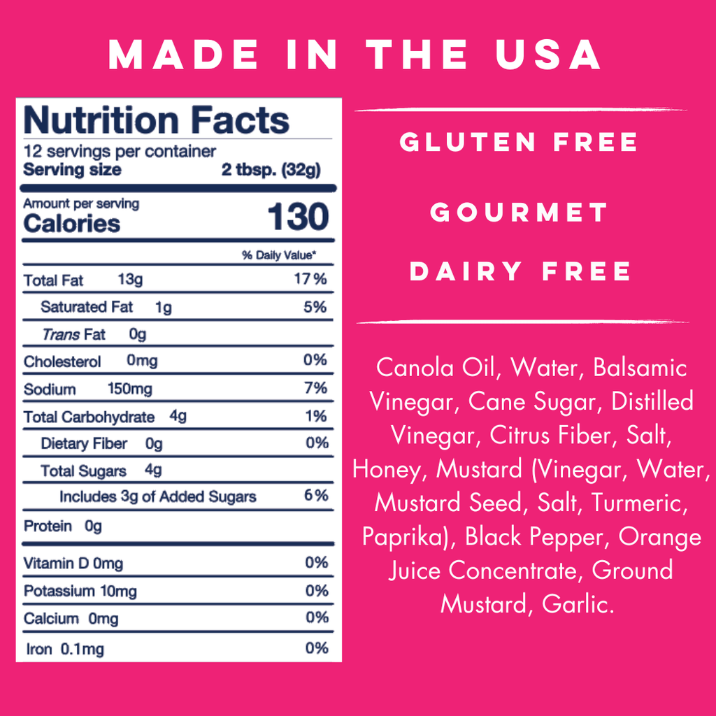 Honey Balsamic - Yo Mama's Foods