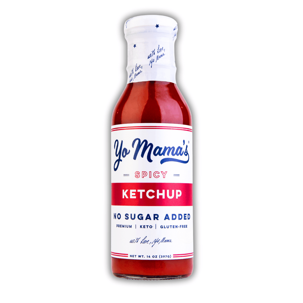 Unsweetened Spicy Ketchup - Yo Mama's Foods