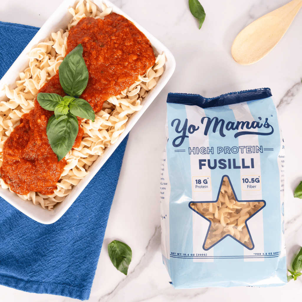 Fusilli High Protein Pasta - Yo Mama's Foods