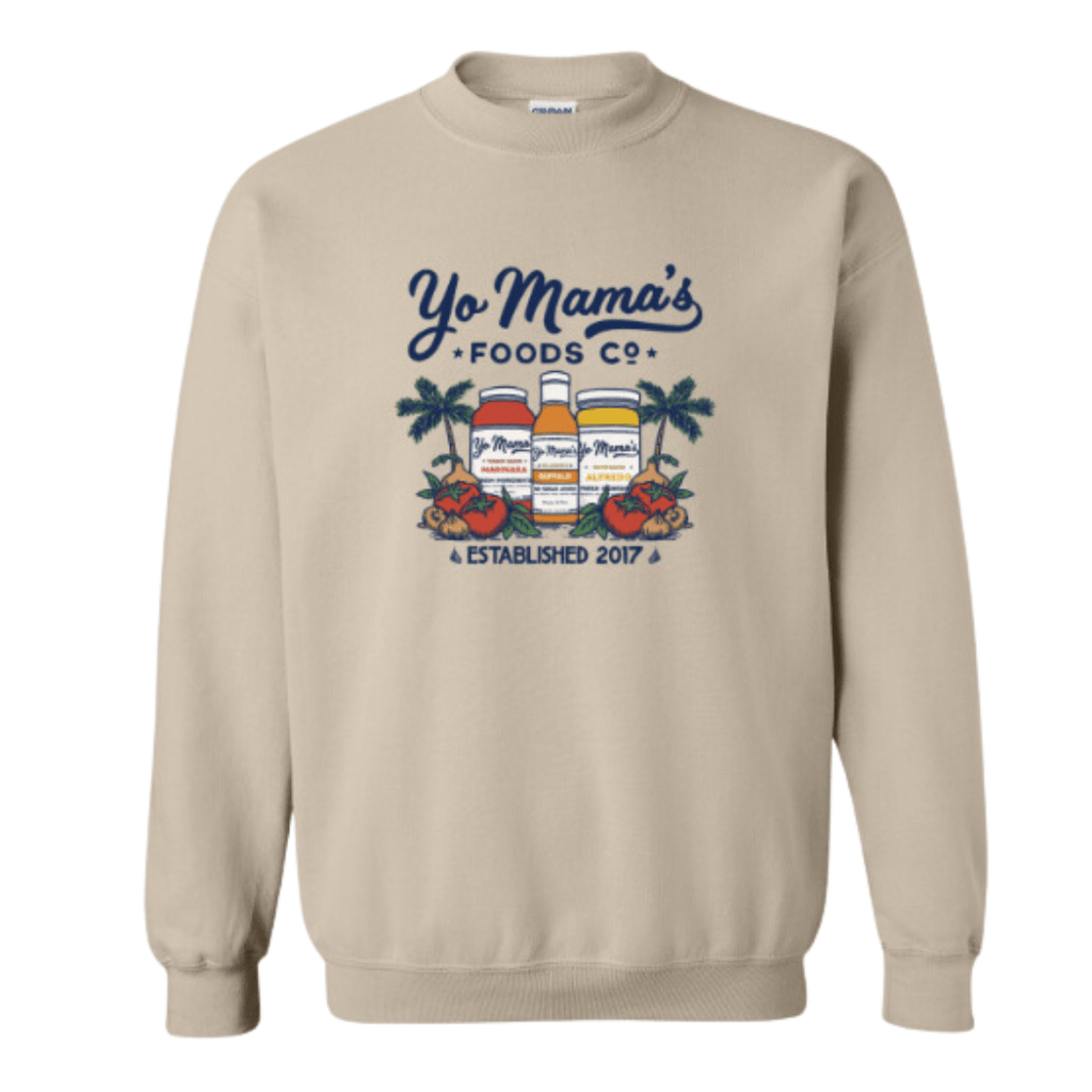 Yo Mama's Palm Tree Pullover - Yo Mama's Foods