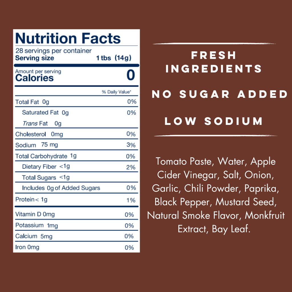 No Sugar Classic BBQ - Yo Mama's Foods