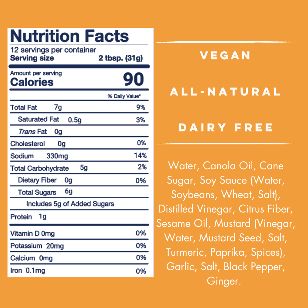 Asian Sesame - Yo Mama's Foods