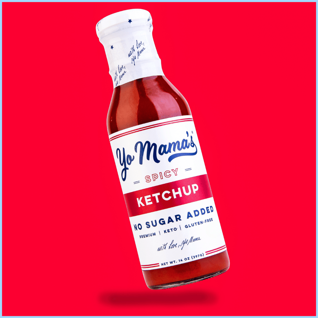 Unsweetened Spicy Ketchup - Yo Mama's Foods