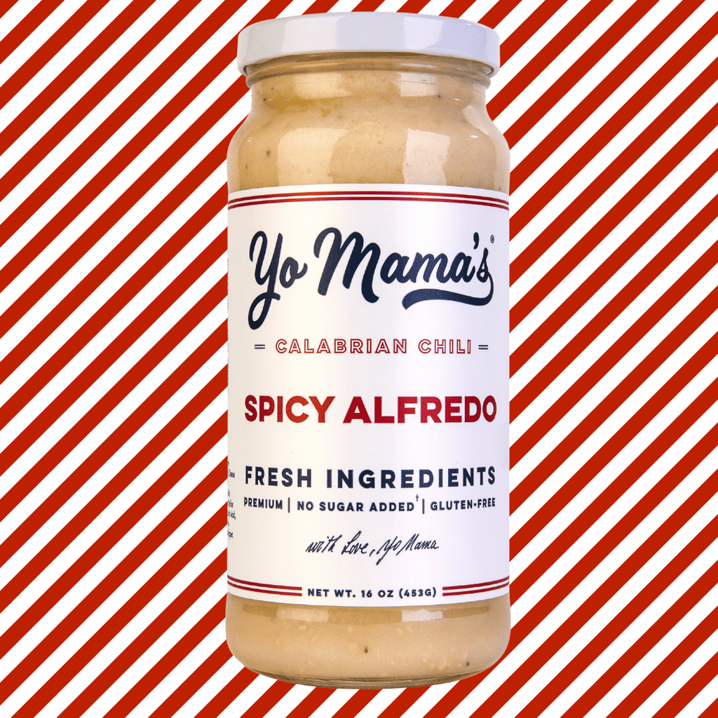 Spicy Alfredo Sauce - Yo Mama's Foods