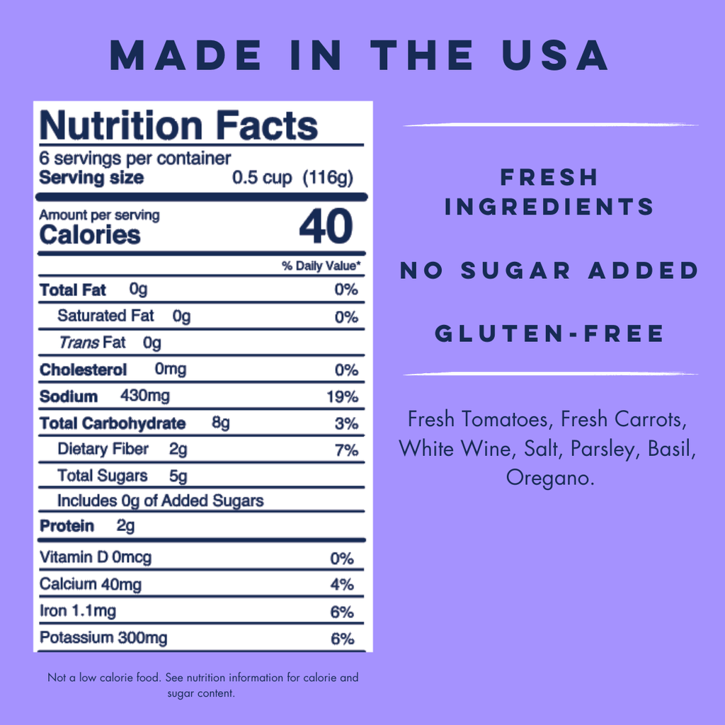 Sensitive Marinara - Yo Mama's Foods