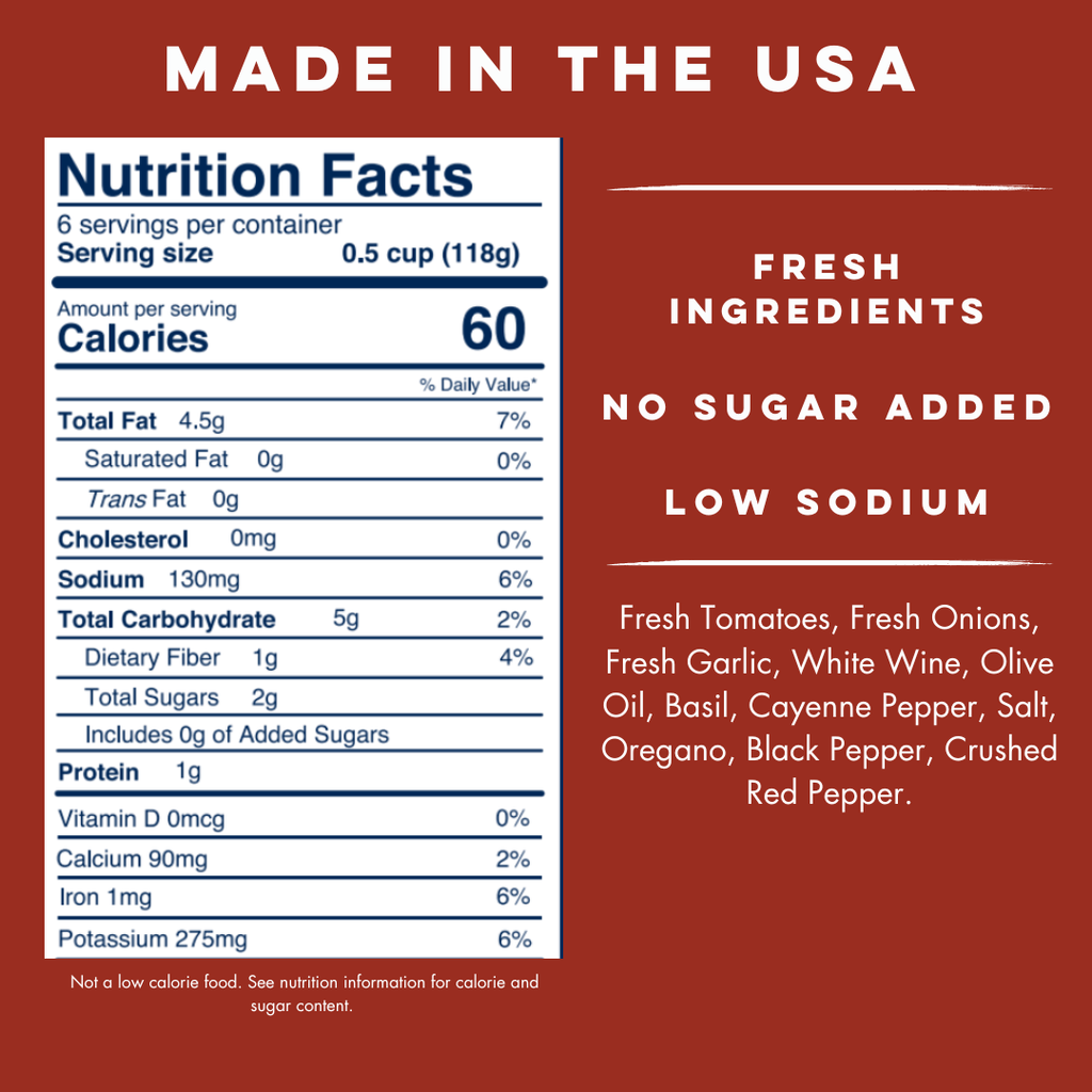 Spicy Marinara - Yo Mama's Foods