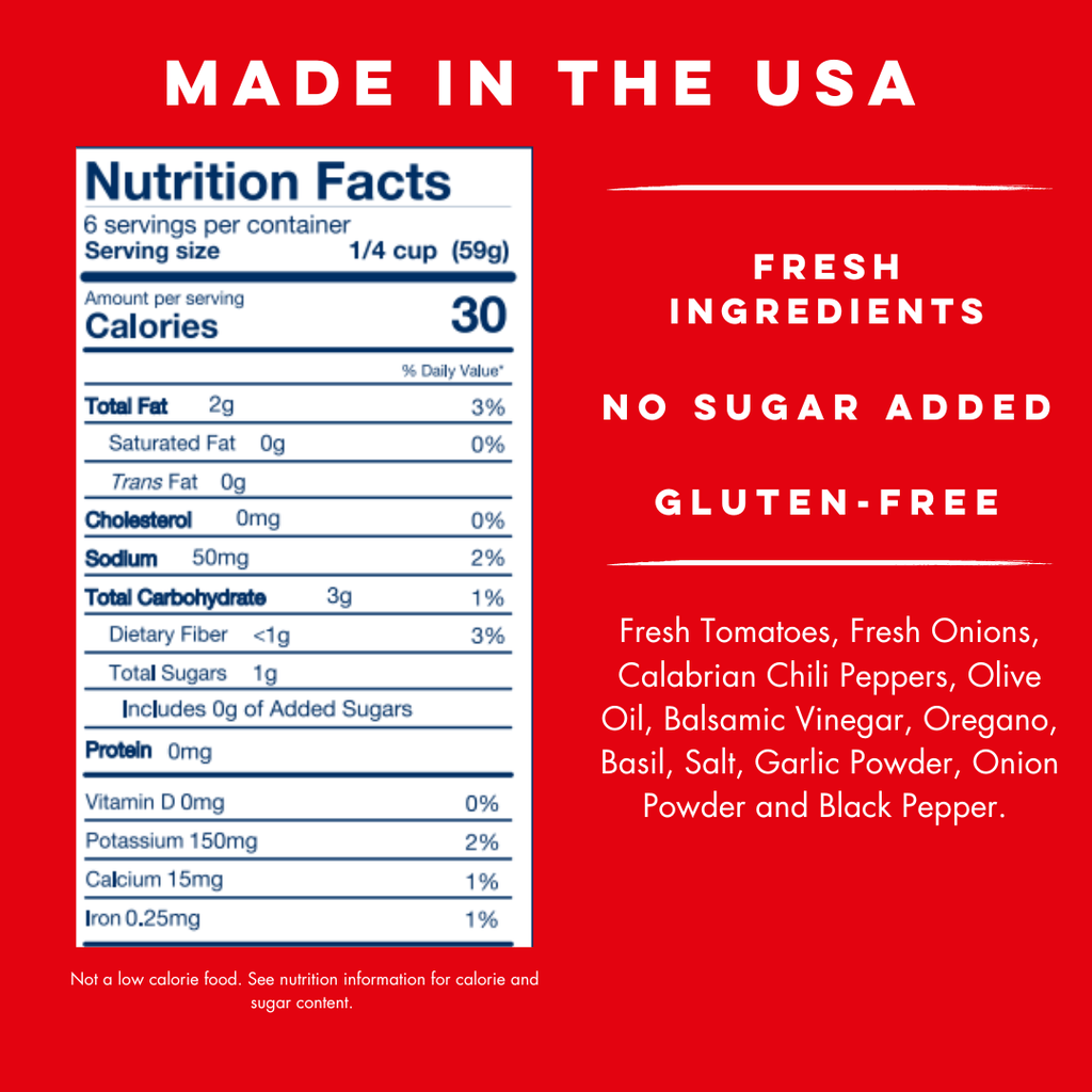 Spicy Pizza Sauce - Yo Mama's Foods